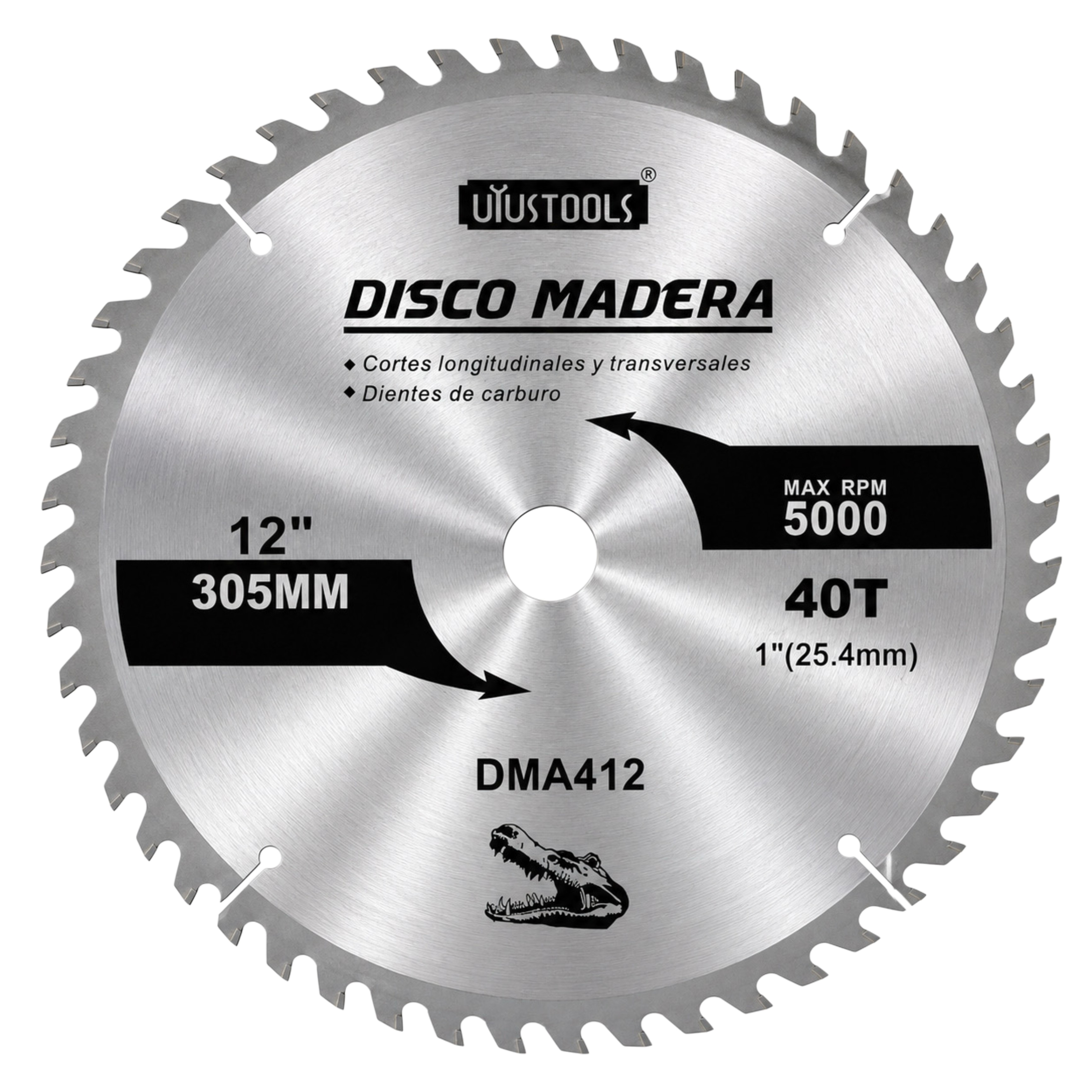Disco de Madera 12" 40T